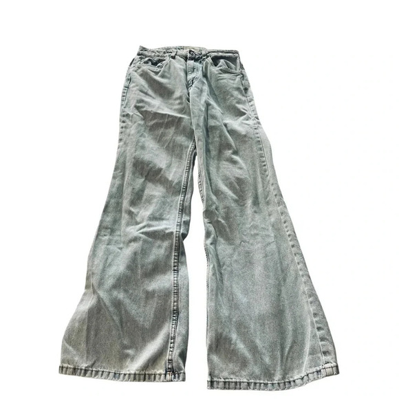 Cotton On women's size 4 light washed baggy distressed jeans - Picture 1 of 8